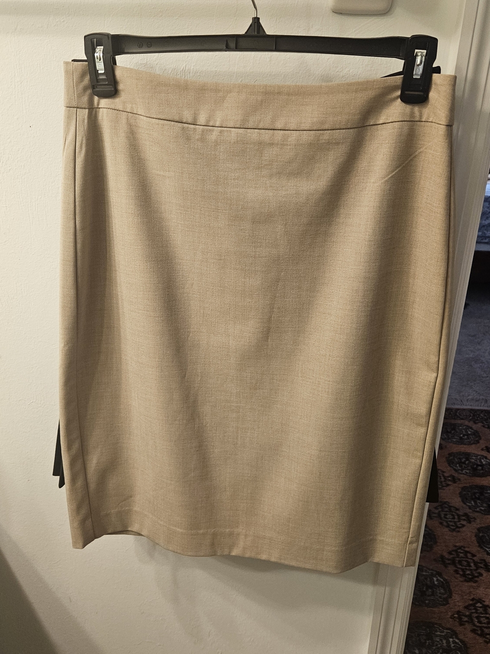 Ann Taylor Beige Pencil Skirt - Classic Workwear